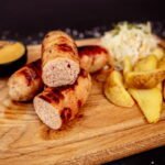 Смажені баварські ковбаски