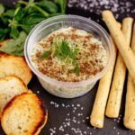 Мелене сало з часником та зеленню